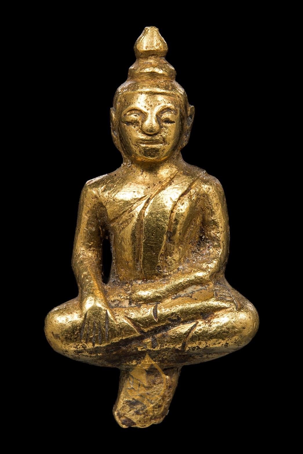 พระยอดธง เนื้อทองคำ สมัยอยุธยา